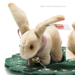 画像2: オススメです☆お買い得品☆ シュタイフ ラビットピンクッションセット 14cm　