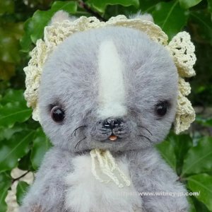 画像3: 西原 恭さん作 フレンチブルの「Mikan」ちゃん 14cm 2番