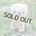 1点もの☆Teddy Bear Loving Cuddle Bear, blue 17cm by 加藤日砂