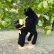 画像1: ID全てあり☆　Steiff Black Tom Cat 14cm 推定1950年-1958年（ビンテージ） (1)
