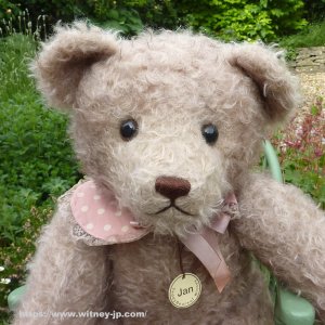 画像2: 40周年記念商品☆【ウィットニー限定】ジャン (Janiceベア）60cm 17番