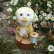 画像5: オススメです☆1点もの☆ 赤ちゃんアヒルのダンカン 12cm by Lynne Farmer（英）