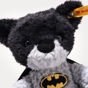 画像2: 2025年新作☆ シュタイフ バットマン テディベア 29cm (黄タグ）