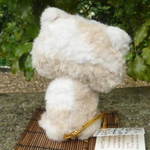 画像6: 1点もの☆ 大好き、テディベア抱き抱きエキゾチックショートヘアーキャット 17cm by 加藤日砂