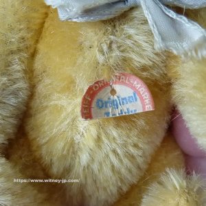 画像3: エクセレントコンディション☆ Steiff Blond Original Teddy 15cm 推定1950年代　（ビンテージ）