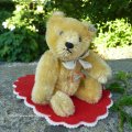 エクセレントコンディション☆ Steiff Blond Original Teddy 15cm 推定1950年代　（ビンテージ）