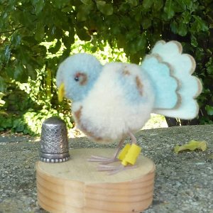 画像2: エクセレントコンディション☆ Steiff Wool Dove 6cm 推定1959-1967年頃（ビンテージ）