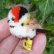 画像1: エクセレントコンディション☆ Steiff Wool Bird white, brown black and red 4cm 推定1968-1978年頃（ビンテージ） (1)