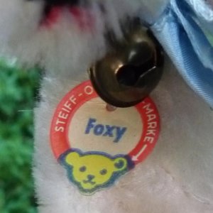 画像4: エクセレントコンディション☆　10cm Steiff Foxy Fox Terrier 推定1959年-1967年頃　（ビンテージ）