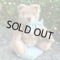 大変良い状態＆可愛いお顔です☆ Steiff Caramel Original Teddy 23cm 推定1950年代　（ビンテージ）