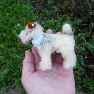 画像3: エクセレントコンディション☆　10cm Steiff Foxy Fox Terrier 推定1959年-1967年頃　（ビンテージ）