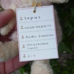 画像7: 真田　玲子さん作 Lepus 18cm 2番