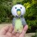 画像4: 1点もの☆ セキセイインコのジョー・ジョー 11cm by Lynne Farmer（英)