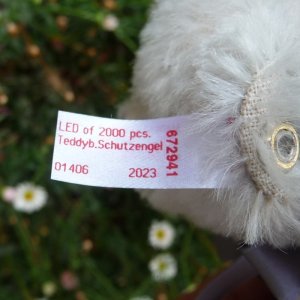 画像6: シュタイフ　テディベア ガーディアンエンジェル 13cm 1406番