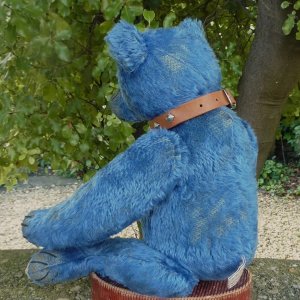 画像4: 1点もの☆ Bear Bleu by Dany Melse 37cm （独）