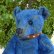 画像3: 1点もの☆ Bear Bleu by Dany Melse 37cm （独） (3)