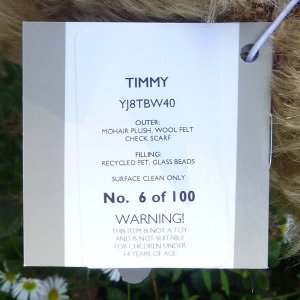 画像6: ウィットニー40周年記念☆ メリーソート　【ウィットニー限定】 ティミー 20cm 6番