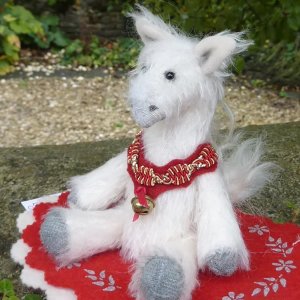 画像3: Xmasに！新年に！！ 1点もの☆　Luna Pony 15cm by Lynne Farmer（英）