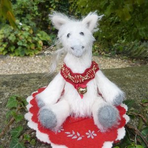 画像2: Xmasに！新年に！！ 1点もの☆　Luna Pony 15cm by Lynne Farmer（英）