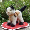 12cm Steiff Gussy Cat 推定1950年代　（ビンテージ）