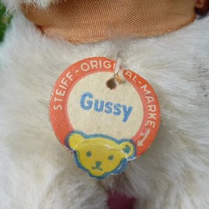 画像7: 12cm Steiff Gussy Cat 推定1950年代　（ビンテージ）