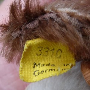 画像8: ID全てあり！可愛いお顔です☆ Steiff Cockie Cocker Spaniel 10cm 推定 1951年〜1958年頃（ビンテージ）