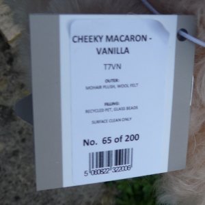 画像5: 2025年11月発売☆ メリーソート  チーキー・リトルマカロン・バニラ 18cm 65番