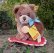 画像1: ID全てあり☆大変貴重なお品です！ シュタイフ社アーカイブより Snuffy Bear 16cm 1983年（ビンテージ） (1)