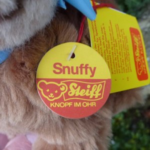 画像4: ID全てあり☆大変貴重なお品です！ シュタイフ社アーカイブより Snuffy Bear 16cm 1983年（ビンテージ）