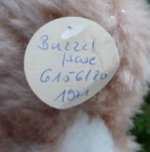 画像6: 大変貴重なお品です！ シュタイフ社アーカイブより Buzzel Rabbit 20cm 1971年（ビンテージ）