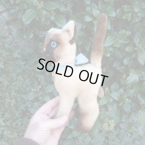 画像4: 大変貴重なお品です！ シュタイフ社アーカイブより Cosy Siam Cat 22cm 1970年（ビンテージ）