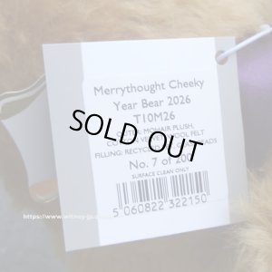 画像7: 初登場☆ メリーソート チーキーイヤーベア2026　25.5cm  7番