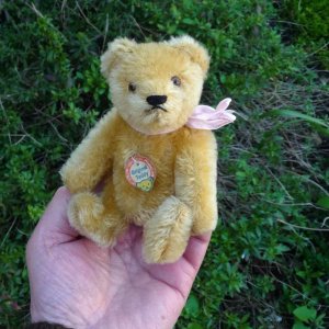 画像2: Steiff Blond Original Teddy 15cm 推定1960年代　（ビンテージ）