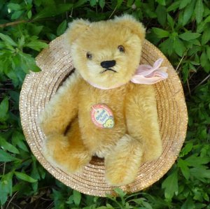 画像1: Steiff Blond Original Teddy 15cm 推定1960年代　（ビンテージ）