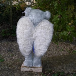 画像6: シュタイフ　【ウィットニー限定】 ジョージーナ・カーディアン・エンジェル・ベア 25cm シリアルナンバー 5番