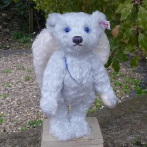 画像5: シュタイフ　【ウィットニー限定】 ジョージーナ・カーディアン・エンジェル・ベア 25cm シリアルナンバー 7番