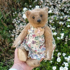 画像1: 1点もの☆ Bubbin Fleur by Mary 26 cm（フォーゲットミーノット）