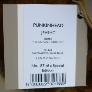 画像8: 再々入荷しました！ メリーソート ヘリテージコレクション 「パンキンヘッド」23cm  87番