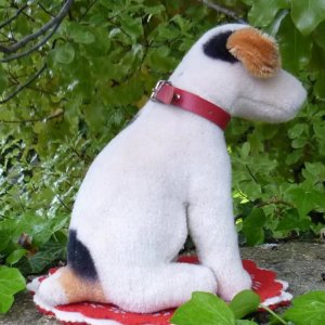 画像5: 激レアです！！ Steiff Elektrola Fox Terrier 17cm 推定1968-1969年頃（ビンテージ）