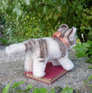 画像4: ID全てあり☆ 10 cm Steiff Tabby Cat 推定1953-1958年頃　（ビンテージ）