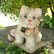 画像1: 大変かわいいお顔です☆ 10cm Steiff Susi Cat 推定1950年-1960年代（ビンテージ） (1)