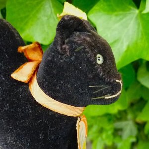 画像5: ID全てあり☆　Steiff Black Tom Cat 10cm 推定1959年-1967年（ビンテージ）