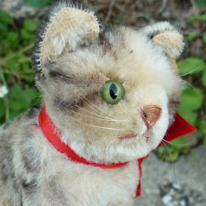 画像5: 14cm Steiff Susi Cat 推定1960年代（ビンテージ）