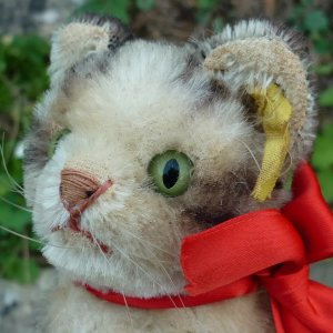 画像6: 14cm Steiff Susi Cat 推定1960年代（ビンテージ）