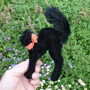 画像9: 人気商品☆ Steiff Black Tom Cat 14cm 推定1959年-1967年頃（ビンテージ）