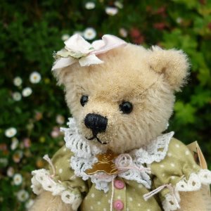 画像6: 1点もの ☆ Rose Garden Soap Box Bear by Sharon Barron 15cm（米）