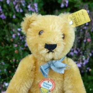 画像4: ID全てあり☆ Steiff Blond Original Teddy 15cm 推定1959年-1966年頃　（ビンテージ）