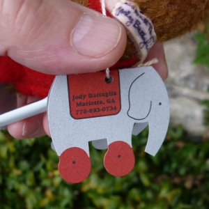 画像6: 2006年頃☆ Little Teddy and Billy Freddy by Jody Battaglia 10cm/7.5cm（米）　5番