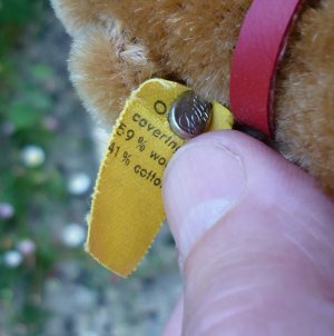 画像9: ID全てあり☆ 14cm Steiff Hexie Dachshund 1954-1967年頃　（ビンテージ）