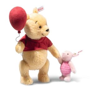 画像3: 【送料無料】シュタイフ  ディズニー くまのプーさんとピグレット 100周年記念 23cm 